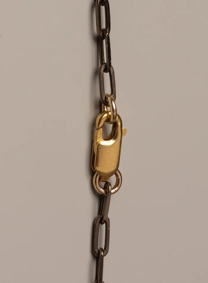 WE ARE ALL SMITH Mens Jewelry Clothing Chocolate Vermeil Gold Cable Chain Necklace for Men Necklaces WE ARE ALL SMITH Mens Jewelry Clothing Chocolate Vermeil Gold Cable Chain Necklace for Men Necklaces