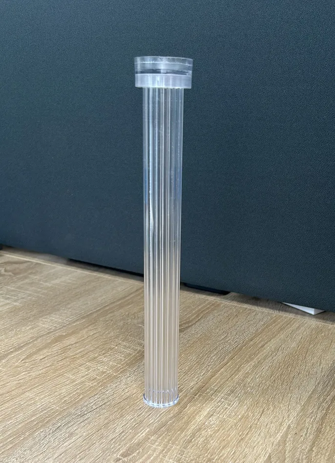 273cm Pillar Striped Acrylic Candle Mold Resinarthub Earrings