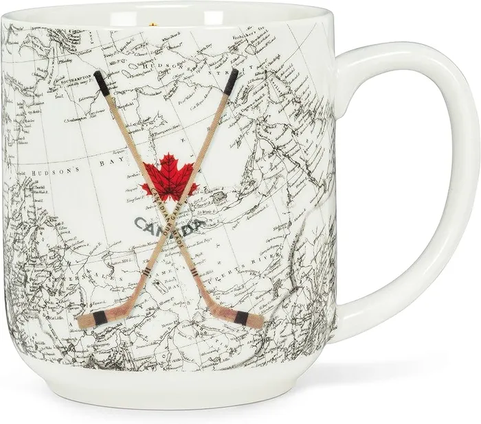 Abbott Earrings Hockey Sticks Map Mug