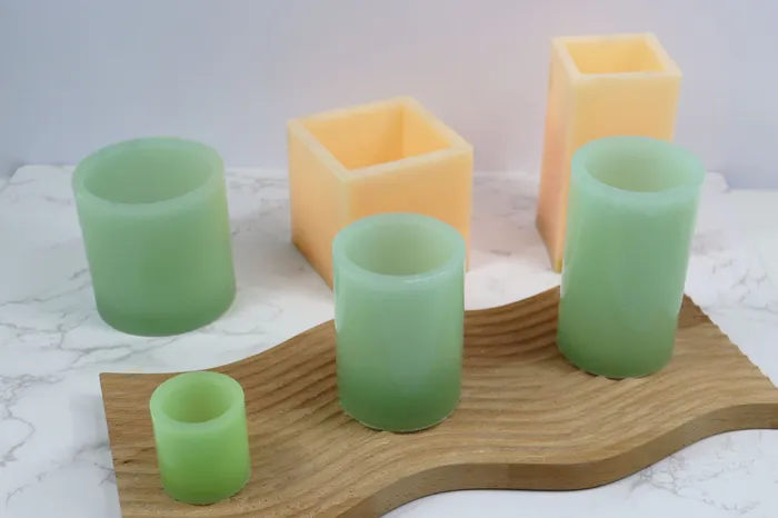 Botanical Acrylic Candle Molds 4 Variants Resinarthub Earrings