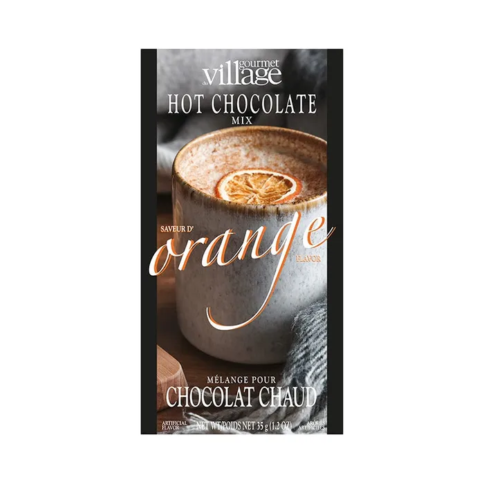 Classic Orange Hot Chocolate Gourmet du Village Earrings