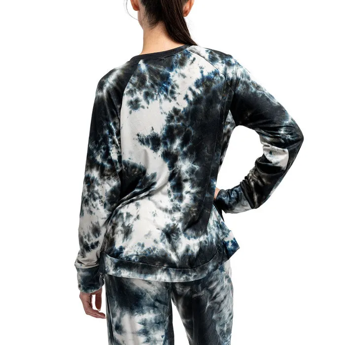 Earrings Hello Mello Tie Dye PJ Lounge Top