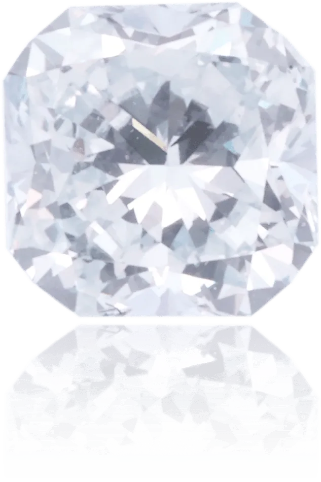 Earrings Langerman Diamonds Natural Blue Diamond Square 025 ct Polished
