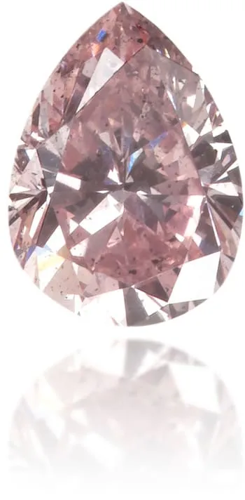 Earrings Natural Pink Diamond Pear Shape 026 ct Polished Langerman Diamonds