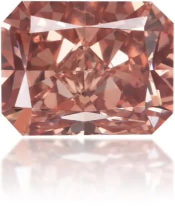 Earrings Natural Pink Diamond Rectangle 083 ct Polished Langerman Diamonds
