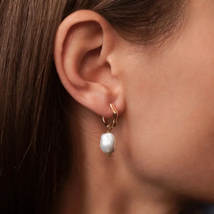 Earrings Victoire Collection Perlen Creolen Victoire Collection