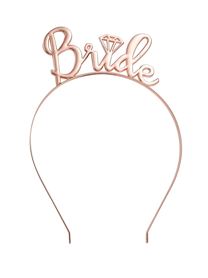 Earrings Yellow Chimes Hair Band for Girls Women Hair Accessories for Women Rose Gold Bride Tiara for Women Bridal Shower Haldi Bachelorette Hairband for Women Gift for Women Girls Yellow Chimes