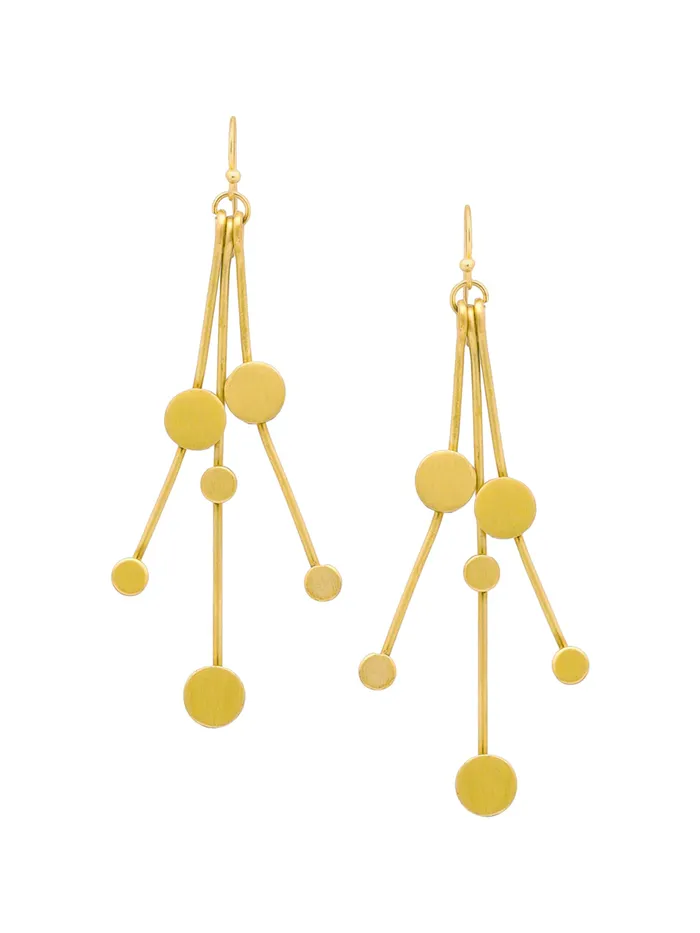 Earrings Yellow Chimes Yellow Chimes Dangler Earrings For Women Fashion Golden Women Earrings Gold Plated Long Dangler Earrings For Girls Eternal Elegance Birthday Gift for Girls Anniversary Gift for Women