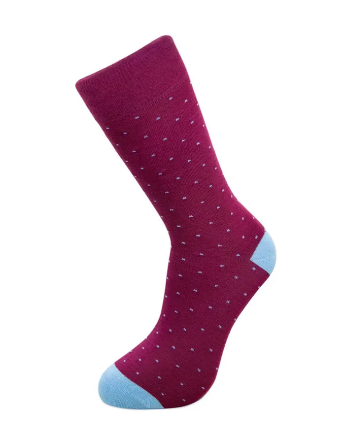 Geschenkbox Grtel Graeme Burgunder Dots Socken SlopesTown Slopes Town Earrings