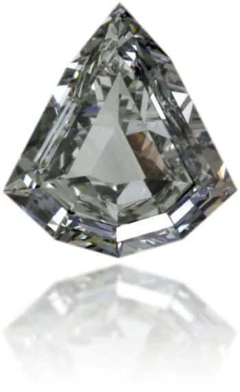 Langerman Diamonds Earrings Natural Blue Diamond Shield 195 ct Polished