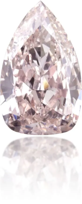 Langerman Diamonds Earrings Natural Pink Diamond Pear Shape 467 ct Polished