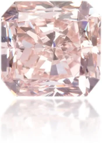 Langerman Diamonds Earrings Natural Pink Diamond Rectangle 102 ct Polished