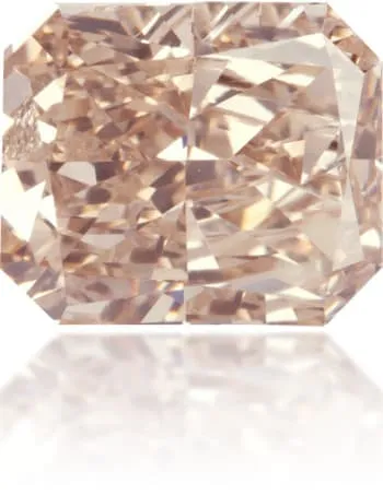 Langerman Diamonds Earrings Natural Pink Diamond Rectangle 150 ct Polished