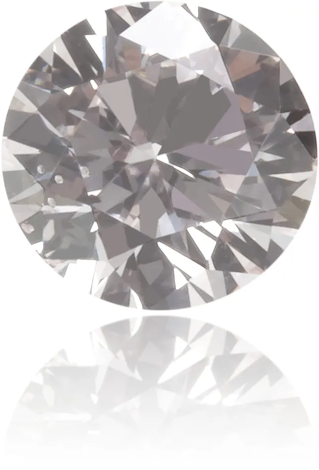 Langerman Diamonds Earrings Natural Pink Diamond Round 017 ct Polished