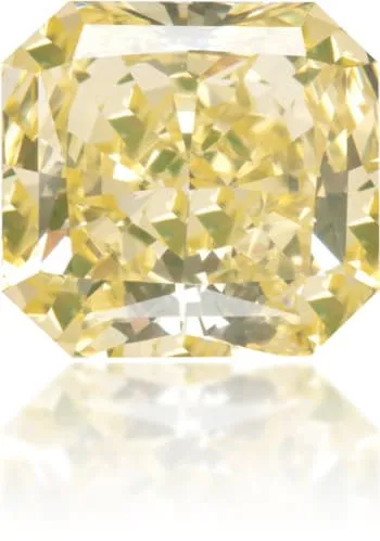 Langerman Diamonds Earrings Natural Yellow Diamond Square 127 ct Polished