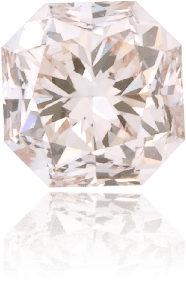 Langerman Diamonds Natural Brown Diamond Square 107 ct Polished Earrings