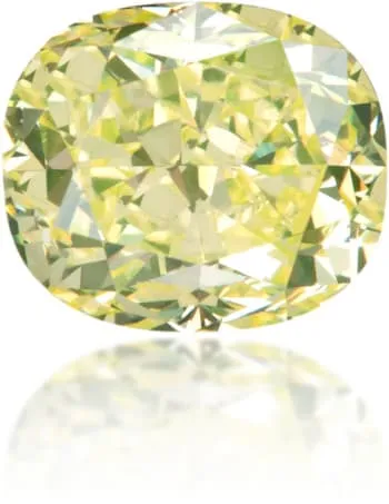 Natural Green Diamond Cushion 106 ct Polished Langerman Diamonds Earrings