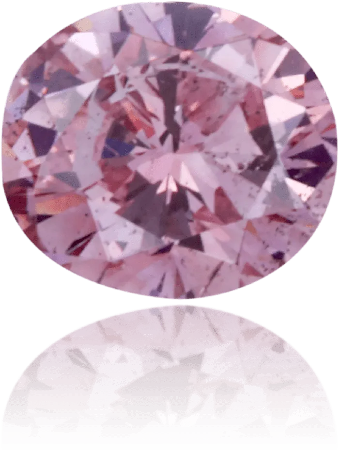 Natural Pink Diamond Cushion 016 ct Polished Langerman Diamonds Earrings