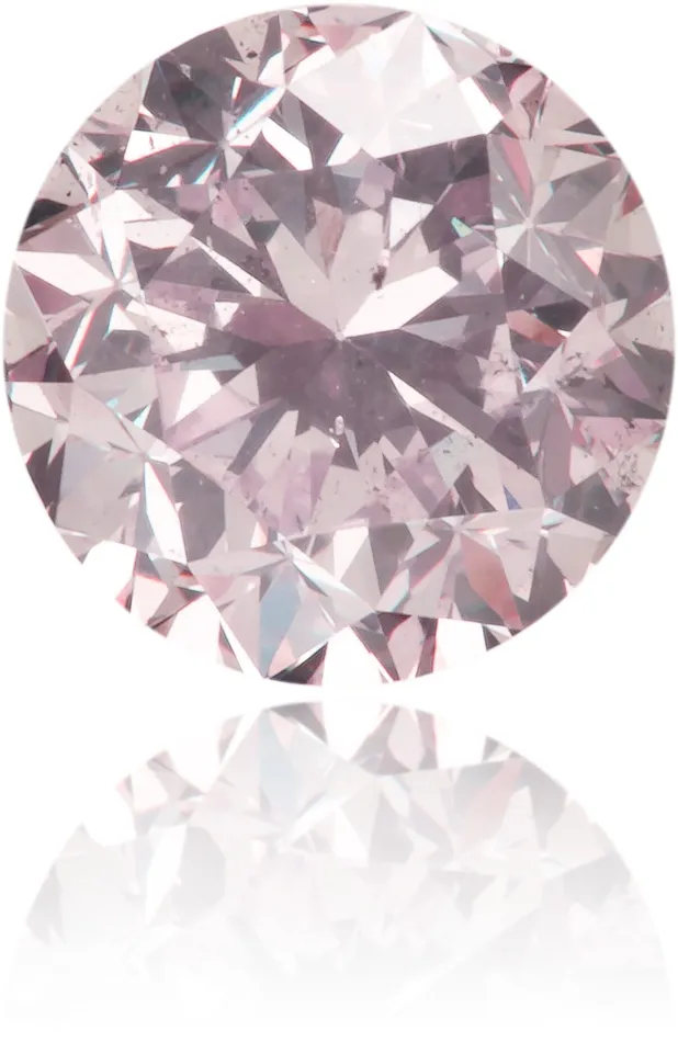 Natural Pink Diamond Round 073 ct Polished Langerman Diamonds Earrings