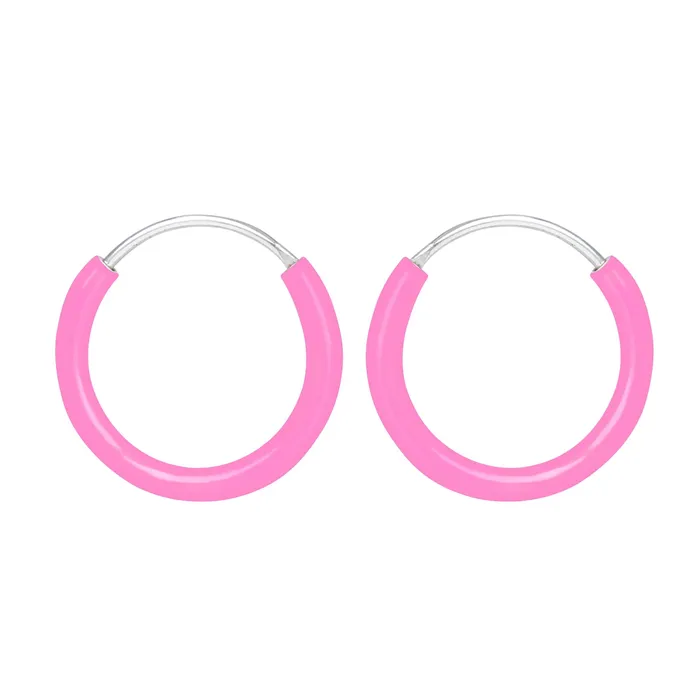 Raajsi by Yellow Chimes 925 Sterling Silver Hoop Earring for Girls Kids Melbees Kids Collection Birthday Gift for Girls Kids With Certificate of Authenticity 6 Month Warranty Raajsi by Yellow Chimes Earrings