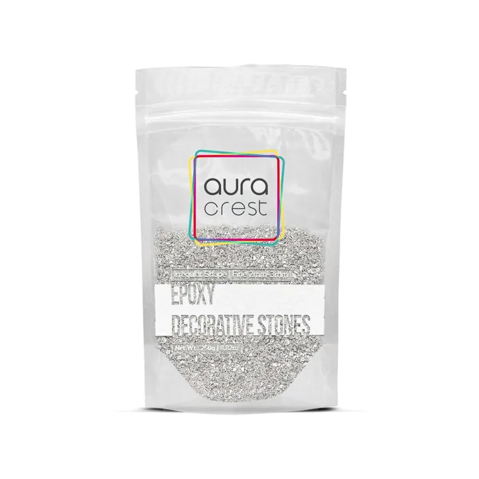 Resinarthub Earrings Aura Crest Epoxy Decorative Stones 250grams