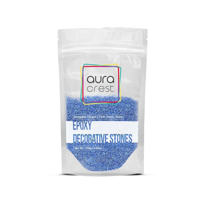 Resinarthub Earrings Aura Crest Epoxy Decorative Stones 250grams