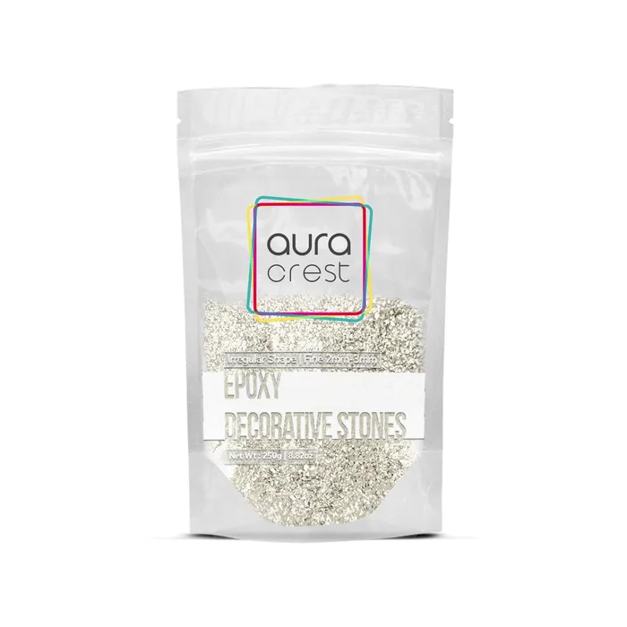 Resinarthub Earrings Aura Crest Epoxy Decorative Stones 250grams