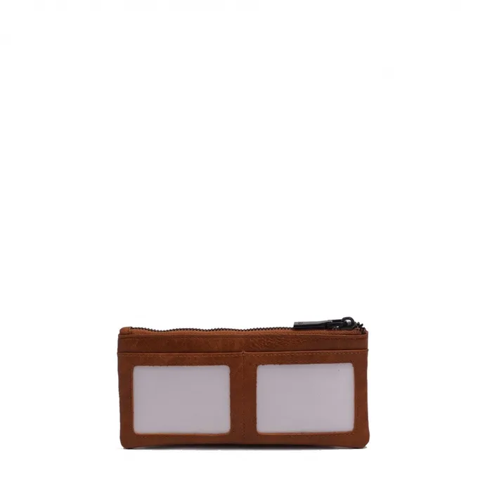 SQ Earrings Briella Slim Wallet Dark Sand