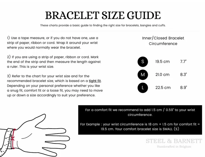 Seilarmband Riptide Schwarz STEEL BARNETT Steel and Barnett Earrings