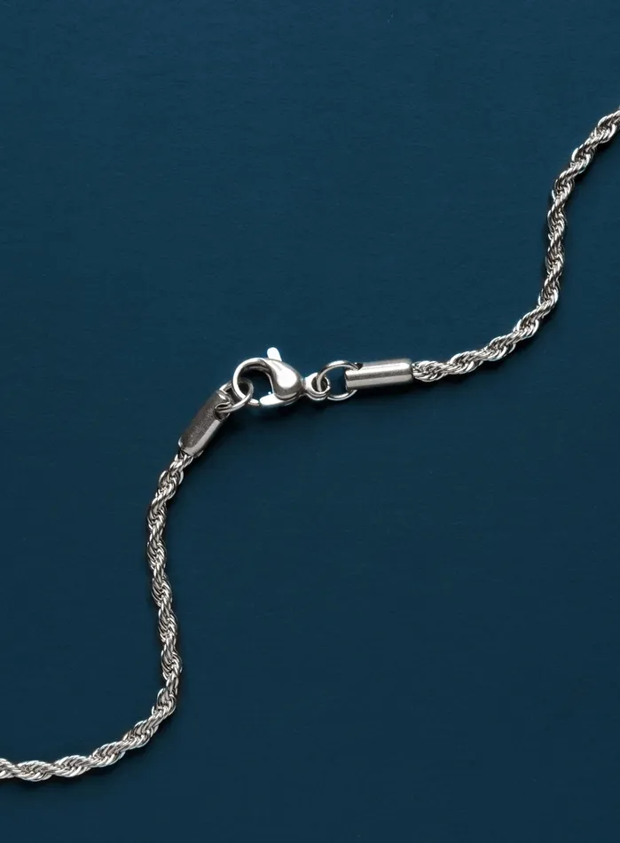 Waterproof Mens St Christopher necklace WE ARE ALL SMITH Mens Jewelry Clothing Necklaces