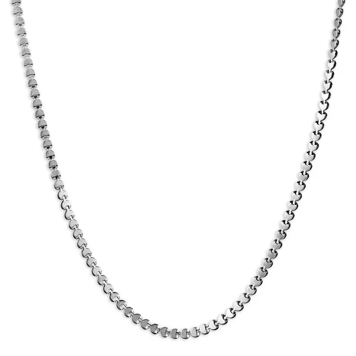 Yellow Chimes Chain for Men and Boys Silver Neck Chain for Men Stainless Steel Chains for Men Birthday Gift for Men and Boys Anniversary Gift for Husband Yellow Chimes Earrings