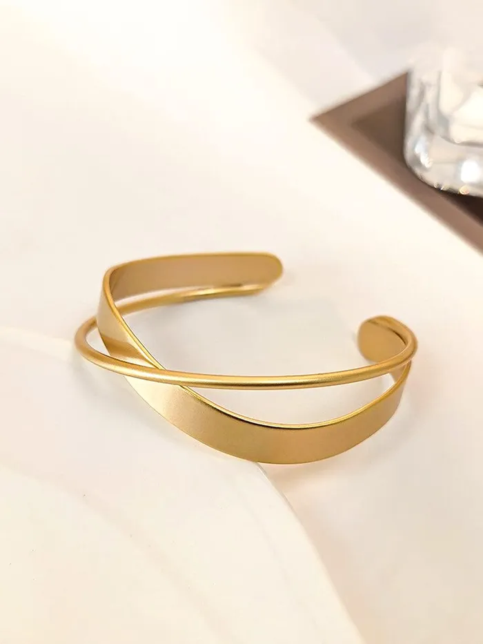 Yellow Chimes Earrings Yellow Chimes Bracelet For Women Gold Toned Sophisticated Kada Bracelet For Women and Girls