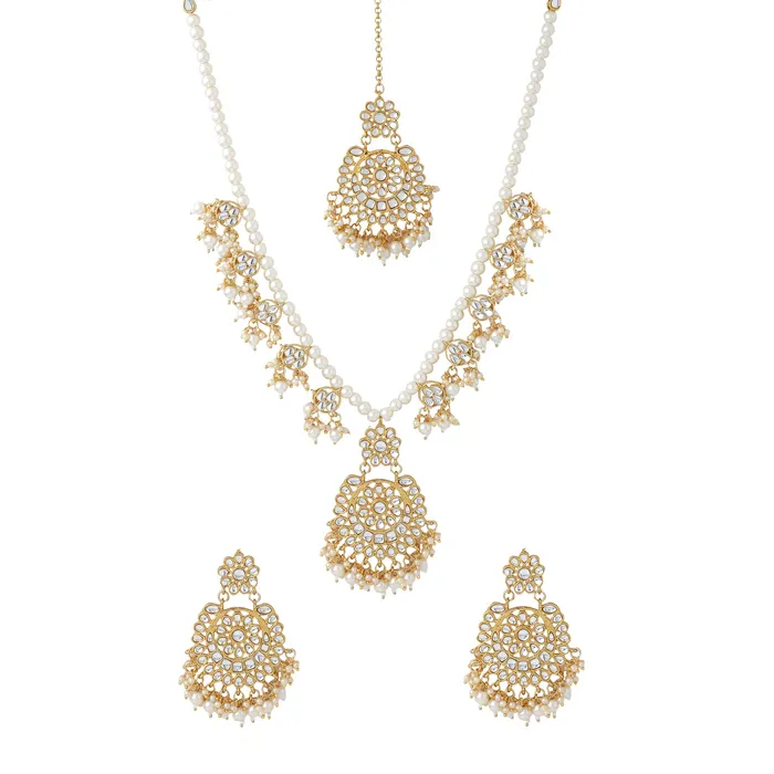 Yellow Chimes Jewellery Set for Women and Girls Crystal Jewellery Set for Women Rose Gold Plated Choker Necklace Set Birthday Gift for girls and women Anniversary Gift for Wife Yellow Chimes Earrings