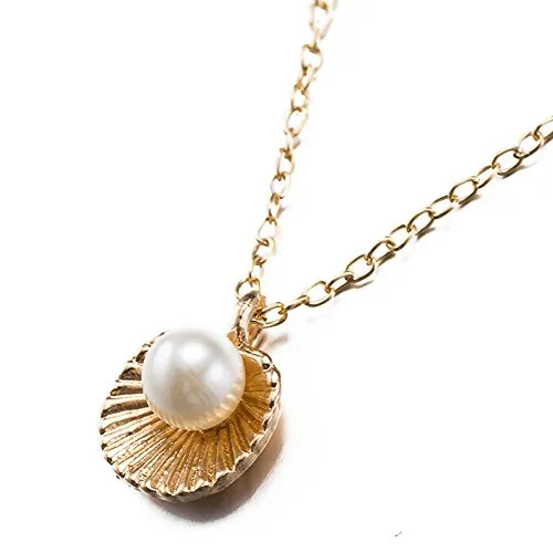 Yellow Chimes Pendant for woemn Pearl Studded Rose Gold Plated Chain Pendant for Girls and Women Yellow Chimes Earrings