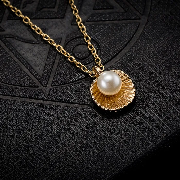 Yellow Chimes Pendant for woemn Pearl Studded Rose Gold Plated Chain Pendant for Girls and Women Yellow Chimes Earrings