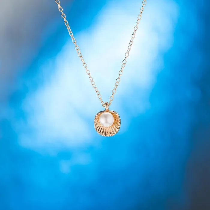 Yellow Chimes Pendant for woemn Pearl Studded Rose Gold Plated Chain Pendant for Girls and Women Yellow Chimes Earrings