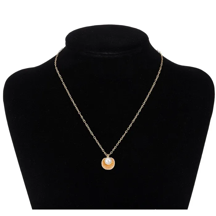 Yellow Chimes Pendant for woemn Pearl Studded Rose Gold Plated Chain Pendant for Girls and Women Yellow Chimes Earrings