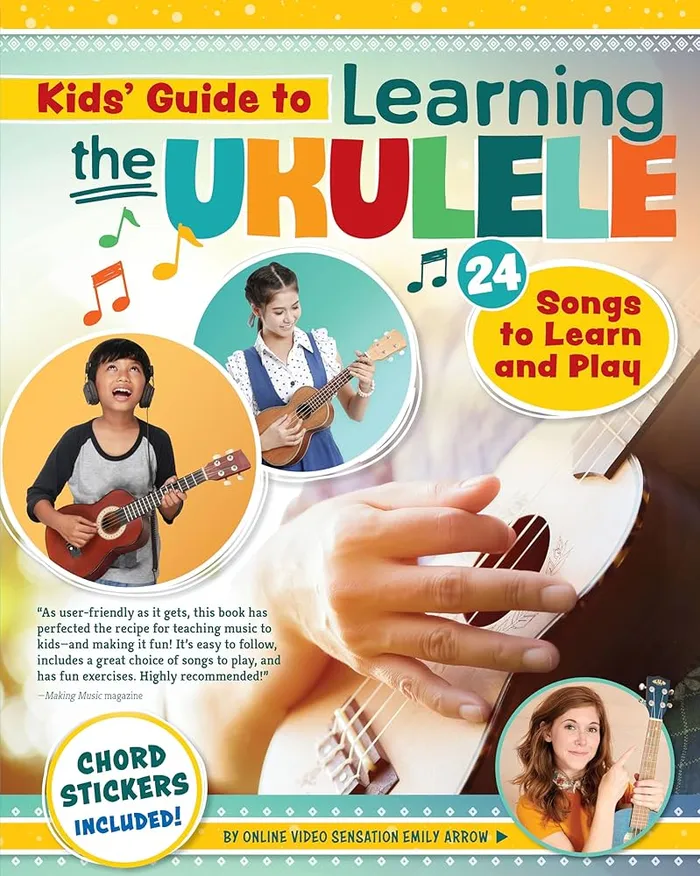Zibbers Earrings Kids Guide to Learning the Ukulele